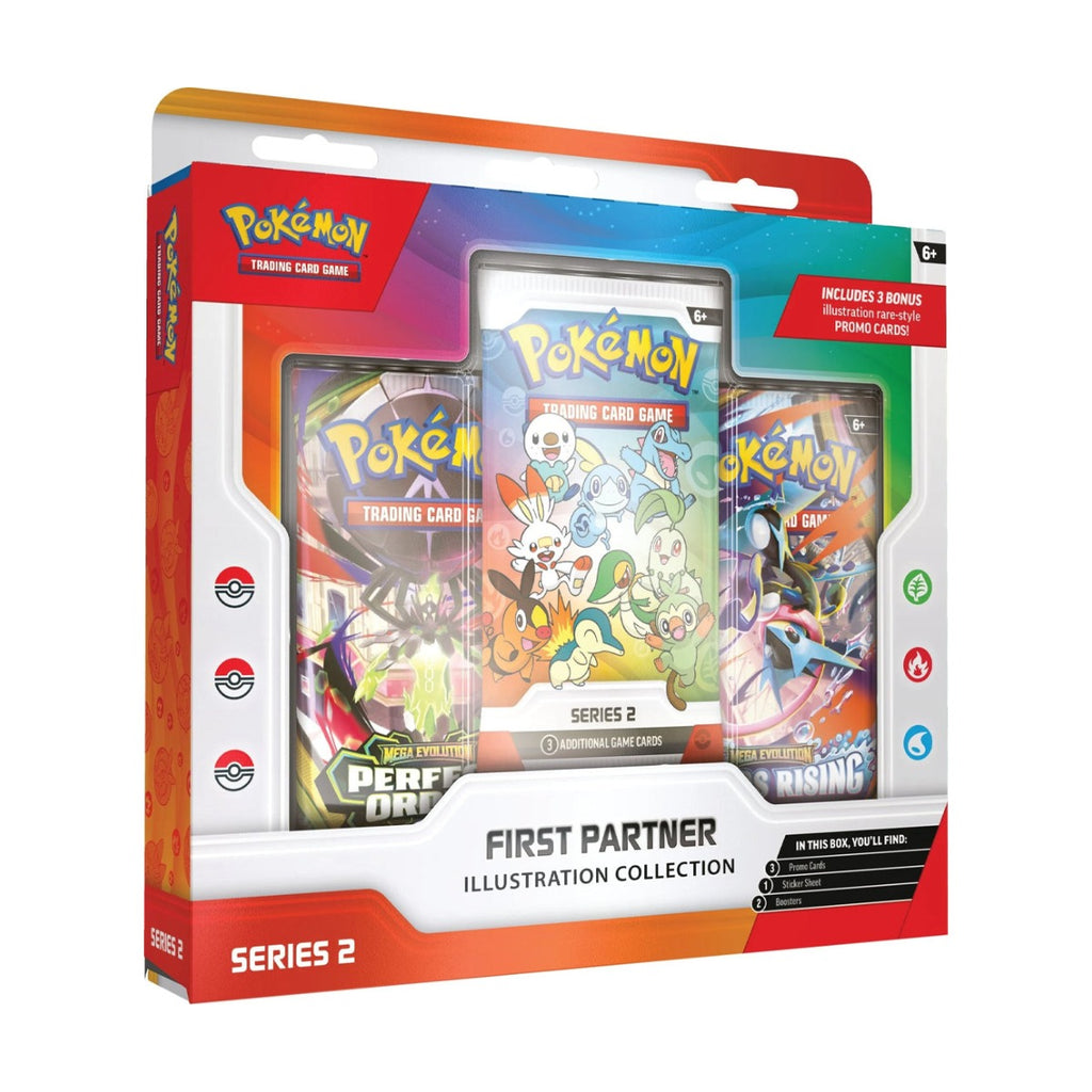 Pokémon First Partner Illustration Collection (Series 2) – English, Sealed
