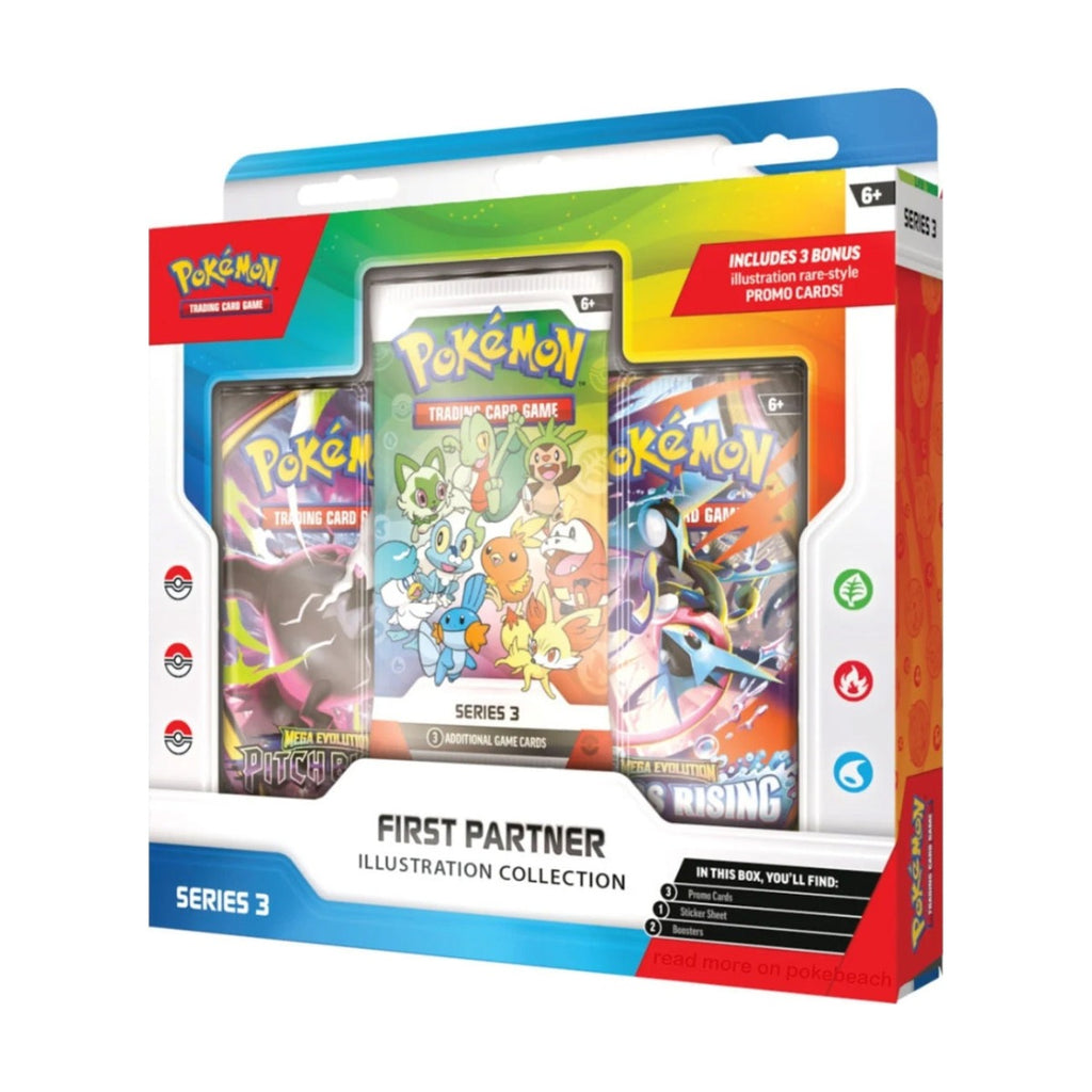 Pokémon First Partner Illustration Collection (Series 3) – English, Sealed