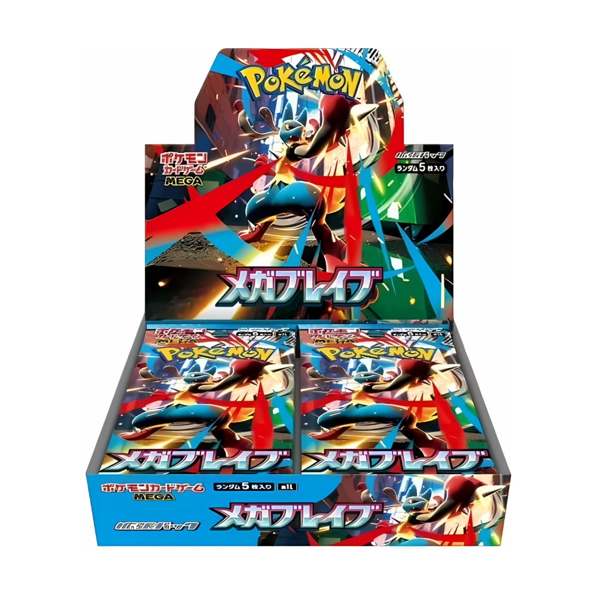 Pokémon Mega Brave Booster Box – Japanese, Sealed