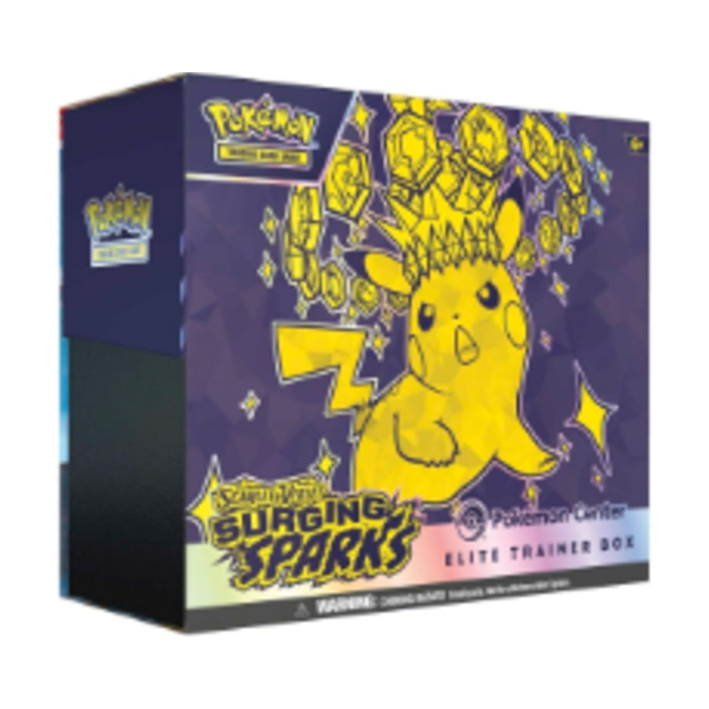 Pokémon Surging Sparks Elite Trainer Box (ETB) – Pokémon Center Exclusive, Sealed